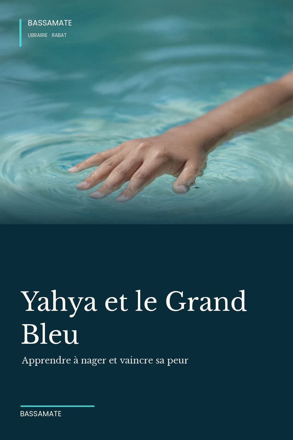 Couverture illustrée de « Yahya et le Grand Bleu »