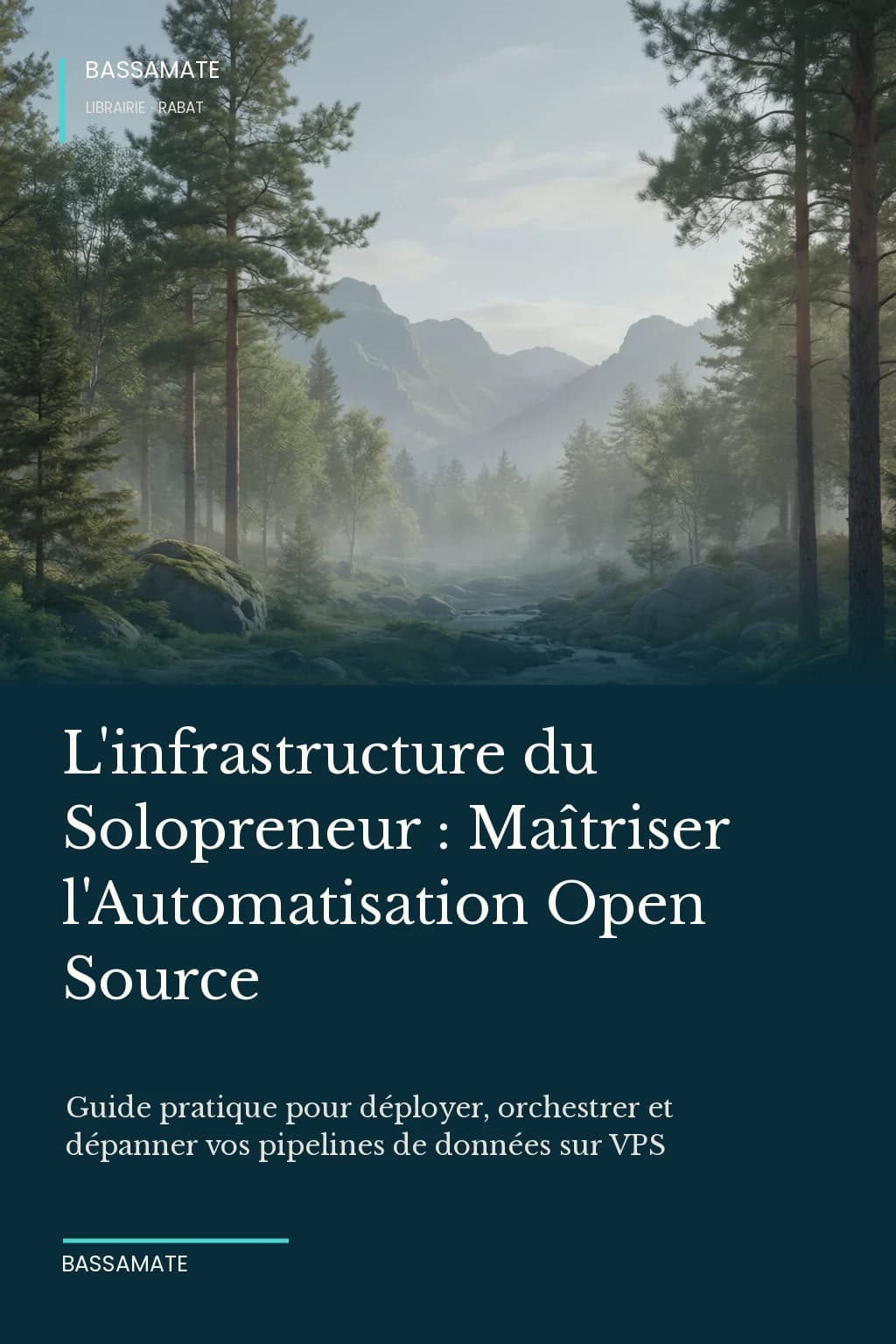Couverture illustrée de « L'infrastructure du Solopreneur : Maîtriser l'Automatisation Open Source »
